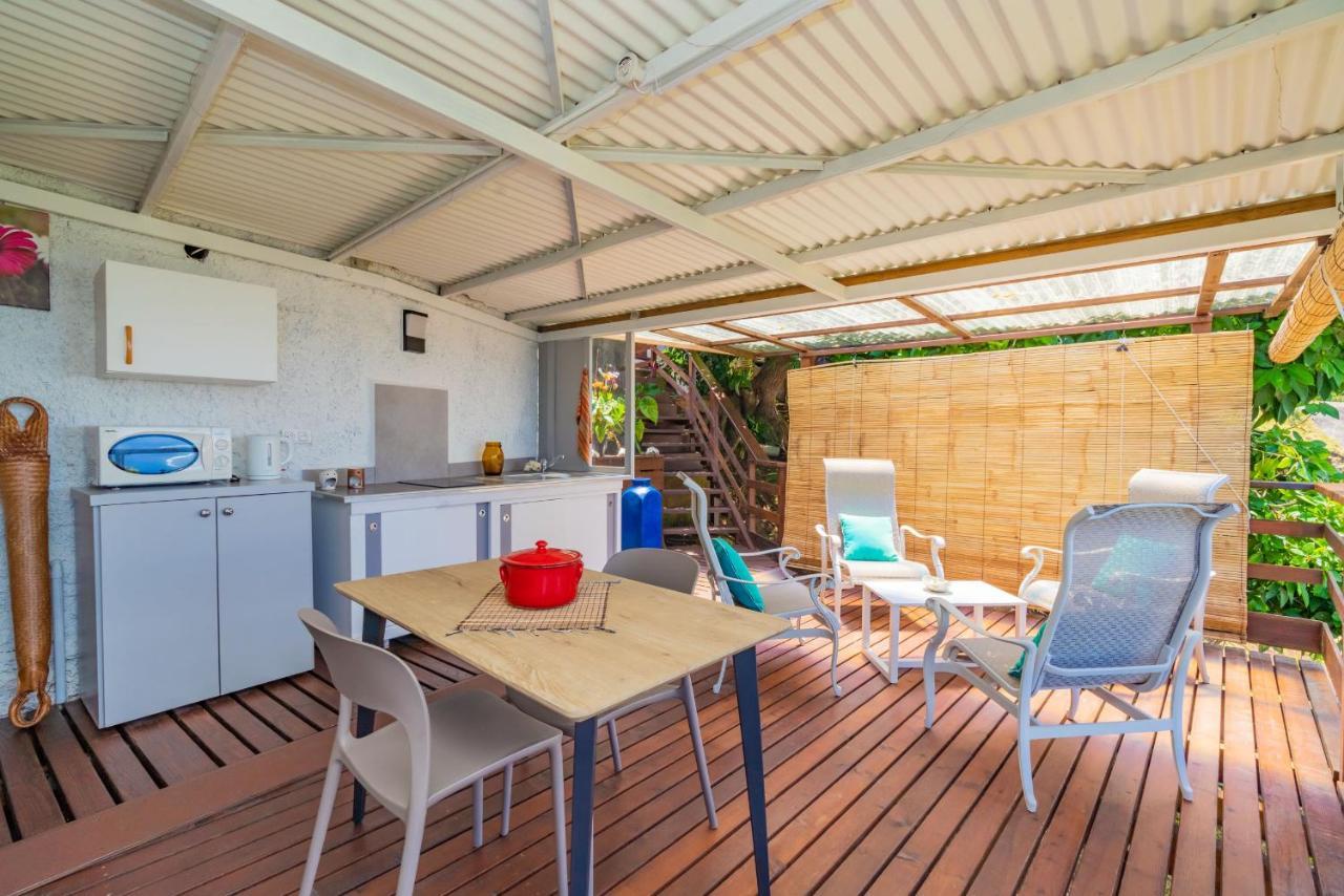 Bungalow Poerava Punaauia Ocean View מראה חיצוני תמונה